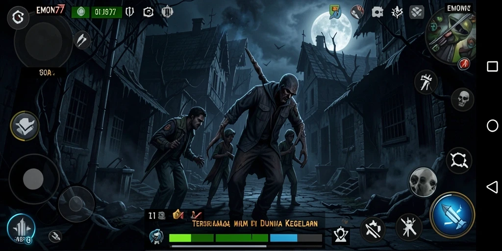 Gameplay EMON77 yang mencekam dan penuh ketegangan.
