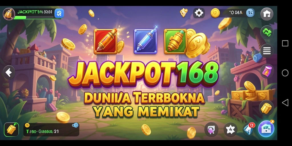 Tampilan gameplay menakjubkan dari dunia terbuka JACKPOT168.