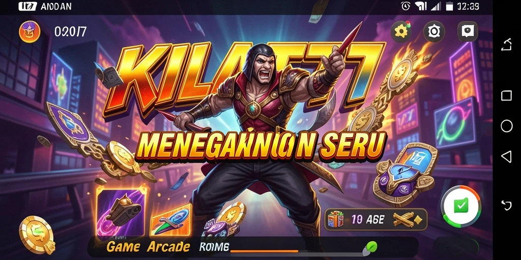 Screenshot gameplay KILAT777 dengan aksi seru dan grafis menawan.