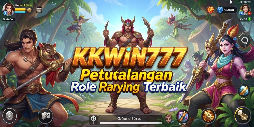 Tampilan aksi seru dalam gameplay ARPG KKWIN777.
